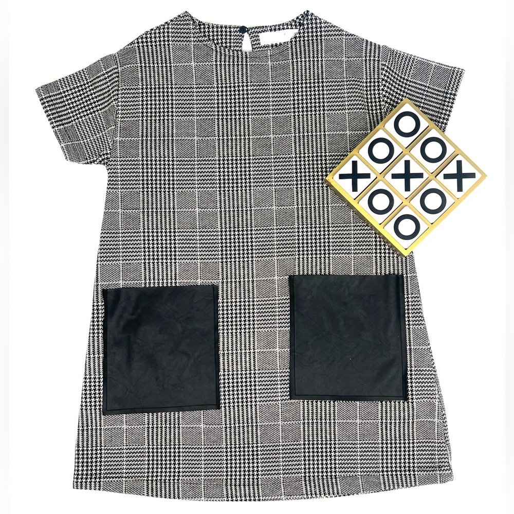 Zara Black and white girl dress.